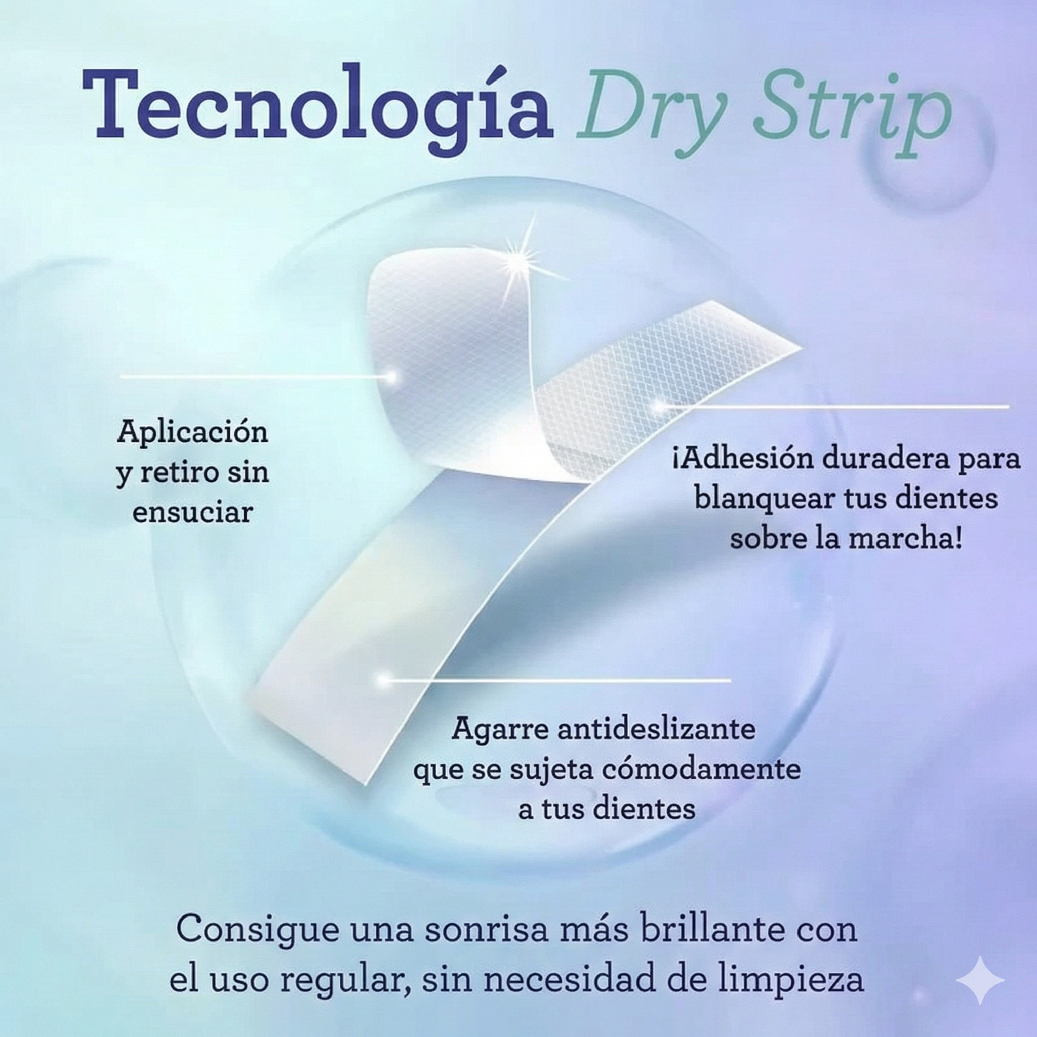 Tiras blanqueadoras para dientes BienVitta